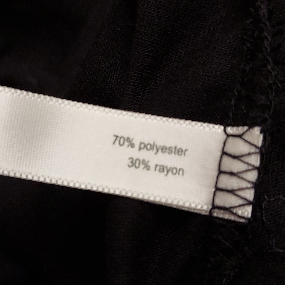 FASHION BUG Black Sequinned Round Neck Sleeveless Tank Top - Picture 11 of 12